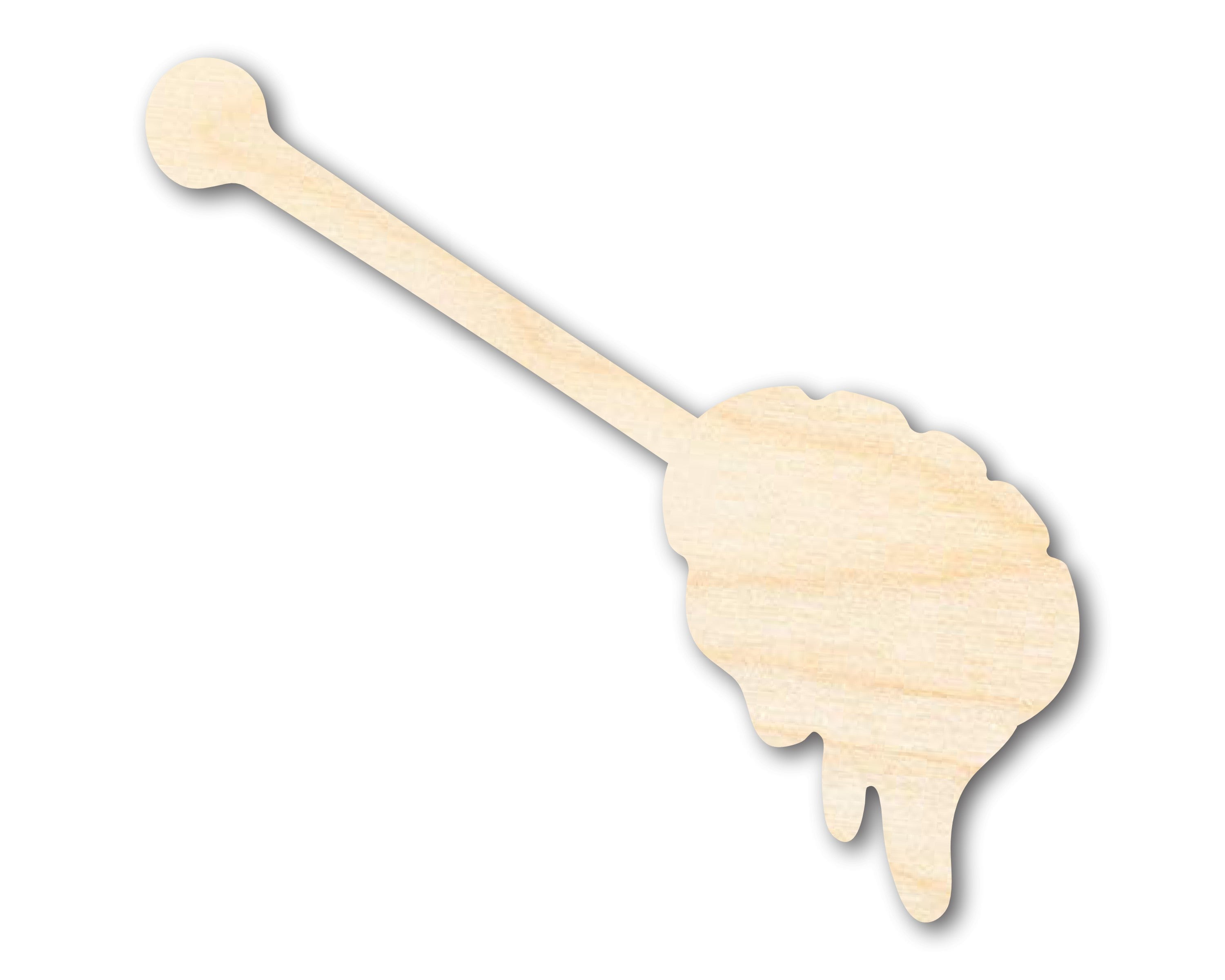Unfinished Wood Honey Stick Shape 20" / 1/8"