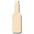 thumbnail image 1 of Unfinished Wood Hot Sauce Bottle Shape - Craft - up to 46" DIY 5" / 1/4", 1 of 3