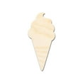 thumbnail image 1 of Unfinished Wood Ice Cream Shape | Soft Serve | Food | Summer | Craft Cutout 46" / 3/4", 1 of 3