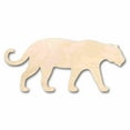 thumbnail image 1 of Unfinished Wood Jaguar Shape - Animal - Wildlife - Craft - up to 46" DIY 16" / 1", 1 of 3