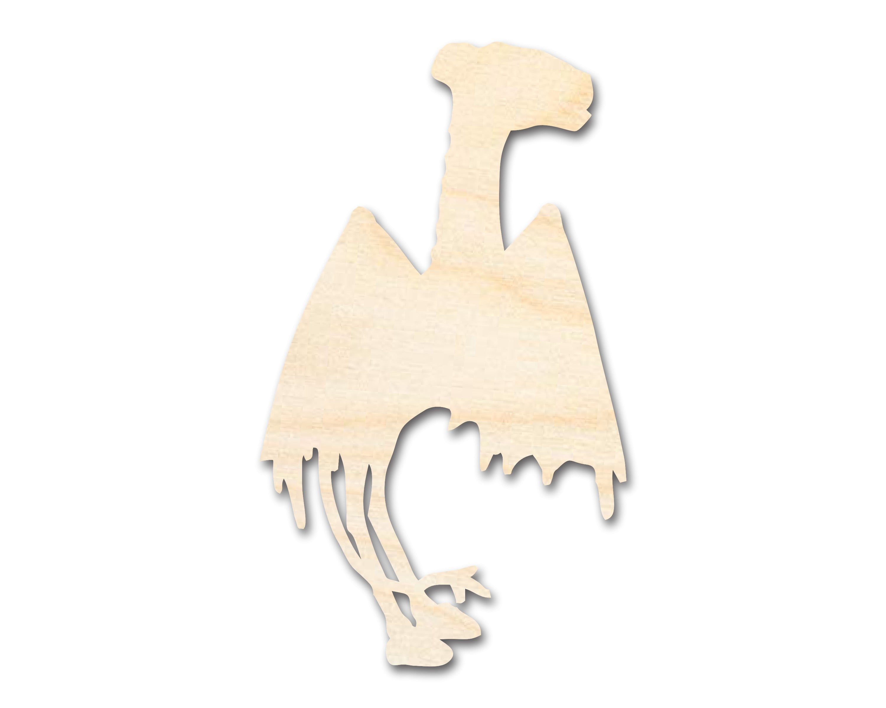 Timber Devil Unfinished Wood Jersey Devil Shape - Craft - up to 46