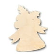 thumbnail image 1 of Unfinished Wood Jingle Bell Shape - Christmas - Craft - up to 46" DIY 7" / 1/2", 1 of 3