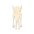 thumbnail image 1 of Unfinished Wood Kentucky Goblin Shape - Craft - up to 46" 10" / 3/4", 1 of 5