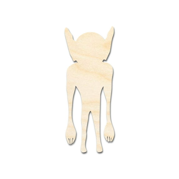 Unfinished Wood Kentucky Goblin Shape - Craft - up to 46" 5" / 1/8"