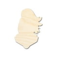 thumbnail image 1 of Unfinished Wood Knight Mascot Shape 16" / 3/4", 1 of 3