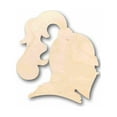thumbnail image 1 of Unfinished Wood Knight Silhouette - Craft- up to 46" DIY 42" / 1/2", 1 of 3