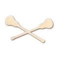 thumbnail image 1 of Unfinished Wood Lacrosse Stick Cross Shape - Craft - up to 46" DIY 24" / 1/4", 1 of 3
