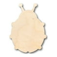 thumbnail image 1 of Unfinished Wood Ladybug Shape -Insect - Animal - Wildlife - Craft - up to 46" DIY 3" / 1/2", 1 of 3