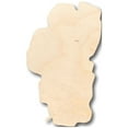 thumbnail image 1 of Unfinished Wood Lake Tahoe Shape - Craft - up to 46" DIY 10" / 1/2", 1 of 3