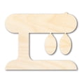 thumbnail image 1 of Unfinished Wood Large Mixer Shape | DIY Craft Cutout 8" / 1/8", 1 of 3