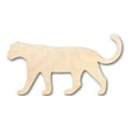 thumbnail image 1 of Unfinished Wood Leopard Shape - Animal - Wildlife - Craft - up to 46" DIY 18" / 1/8", 1 of 3