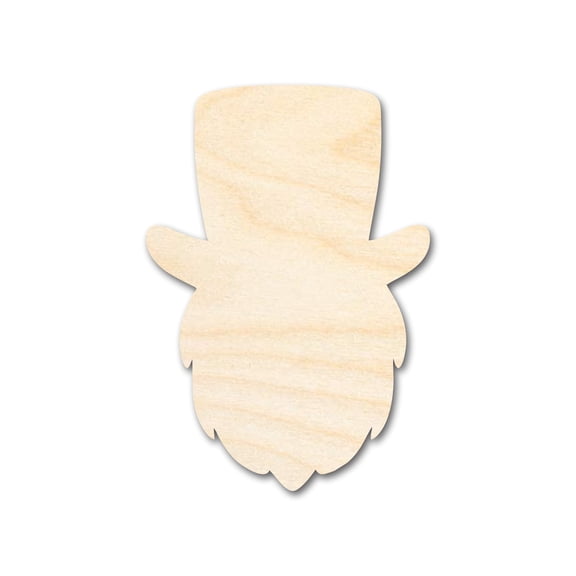Unfinished Wood Leprechaun Shape | DIY Craft Cutout 4" / 1/4"