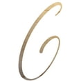 thumbnail image 1 of Unfinished Wood Letter G, Craft Alphabet 22'' Tall Wooden Letter Wall Décor, Bellany Script Font, 1 of 3