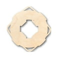thumbnail image 1 of Unfinished Wood Lifesaver Shape - Craft - up to 46" DIY 7" / 1/2", 1 of 3