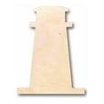 thumbnail image 1 of Unfinished Wood Light House Silhouette - Craft- up to 46" DIY 20" / 3/4", 1 of 3