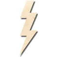 thumbnail image 1 of Unfinished Wood Lightening Bolt Shape - Craft - up to 46" DIY 30" / 1/4", 1 of 3