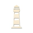 thumbnail image 1 of Unfinished Wood Lighthouse Shape 5" / 1/4", 1 of 3