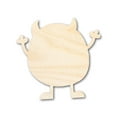 thumbnail image 1 of Unfinished Wood Little Monster Shape 14" / 3/4", 1 of 3