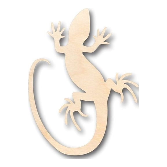 Unfinished Wood Lizard Shape - Animal - Craft - up to 46" DIY 12" / 1/2"