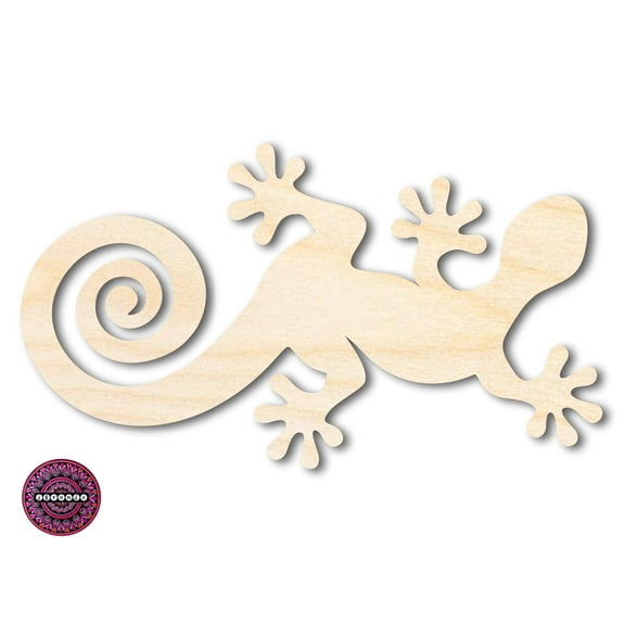 Unfinished Wood Lizard Shape 14" / 1/8"