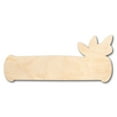 thumbnail image 1 of Unfinished Wood Log Sign Shape - Craft - up to 46" DIY 8" / 1/4", 1 of 3