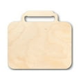 thumbnail image 1 of Unfinished Wood Lunch Box Shape - School - Craft - up to 46" DIY 18" / 3/4", 1 of 3