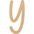 thumbnail image 1 of Unfinished Wood MDF Letter 3'' Tall Dessert Sugar Y, Paintable Alphabet A-Z, 1 of 3
