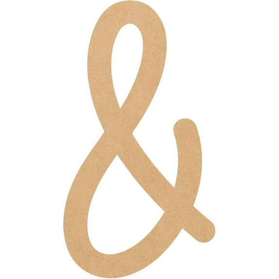 Unfinished Wood MDF Letter 8'' Tall Dessert Sugar &, Paintable Alphabet A-Z
