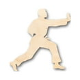 thumbnail image 1 of Unfinished Wood Male Martial Arts Karate Shape - Craft - up to 46" DIY 18" / 1/4", 1 of 3