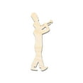 thumbnail image 1 of Unfinished Wood Marching Band Silhouette 6" / 1/8", 1 of 3