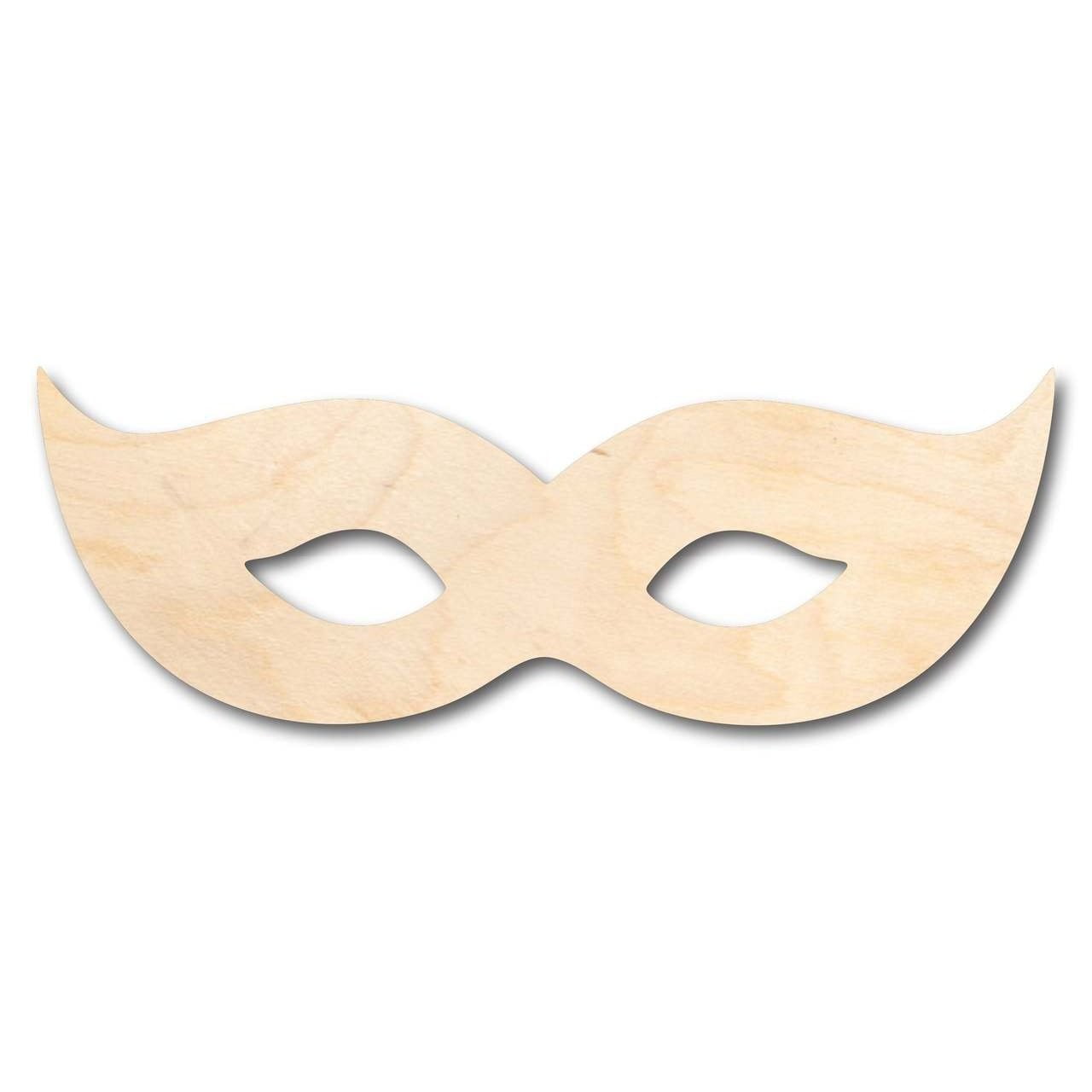 mardi gras mask shape