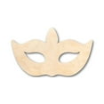 thumbnail image 1 of Unfinished Wood Masquerade Mask Shape - Party - Carnival - Craft up to 46" DIY 7" / 1/2", 1 of 3