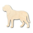 thumbnail image 1 of Unfinished Wood Mastiff Dog Shape - Animal - Pet - Craft - up to 46" DIY 46" / 1/2", 1 of 3