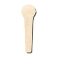 thumbnail image 1 of Unfinished Wood Microphone Shape - Craft - up to 46" DIY 5" / 1/4", 1 of 3