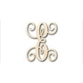thumbnail image 1 of Unfinished Wood Monogram E Shape - Craft - up to 46" DIY 36" / 3/4", 1 of 3
