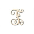 thumbnail image 1 of Unfinished Wood Monogram F Shape - Craft - up to 46" DIY 12" / 1/2", 1 of 3