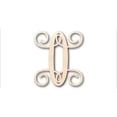 thumbnail image 1 of Unfinished Wood Monogram O Shape - Craft - up to 46" DIY 24" / 1/2", 1 of 3