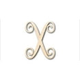 thumbnail image 1 of Unfinished Wood Monogram X Shape - Craft - up to 46" DIY 24" / 3/4", 1 of 3