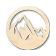 thumbnail image 1 of Unfinished Wood Mountain Peak Shape - Craft - up to 46" DIY 24" / 1/2", 1 of 3