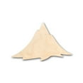 thumbnail image 1 of Unfinished Wood Mountain Shape - Nature - Craft - up to 46" DIY 46" / 1/2", 1 of 3
