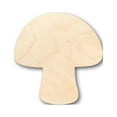 thumbnail image 1 of Unfinished Wood Mushroom Shape - Craft - up to 46" DIY 36" / 3/4", 1 of 3