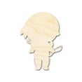 thumbnail image 1 of Unfinished Wood Native Boy Shape 6" / 1/4", 1 of 3