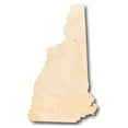 thumbnail image 1 of Unfinished Wood New Hampshire Shape - State - Craft - up to 46" DIY 16" / 3/4", 1 of 3