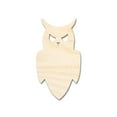thumbnail image 1 of Unfinished Wood Night Owl Shape - Craft - up to 46" 24" / 1/4", 1 of 5