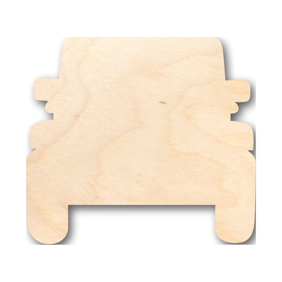 Unfinished Wood Off Road Vehicle Shape - Craft - up to 46" DIY 20" / 1"