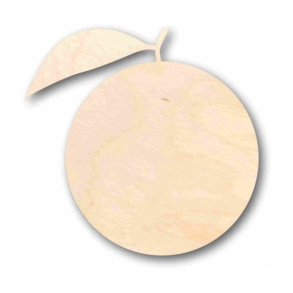Unfinished Wood Orange Silhouette - Craft- up to 46" DIY 30" / 1/2"
