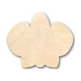thumbnail image 1 of Unfinished Wood Orchid Flower Shape - Spring - Craft - up to 46" DIY 42" / 3/4", 1 of 3