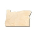 thumbnail image 1 of Unfinished Wood Oregon Shape - State - Craft - up to 46" DIY 4" / 1/8", 1 of 3