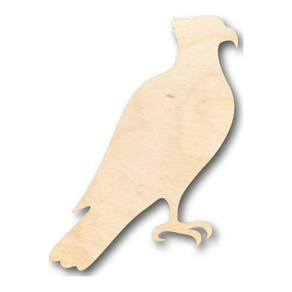 Unfinished Wood Osprey Shape - Animal - Bird - Wildlife - Craft - up to 46" DIY 5" / 1/4"