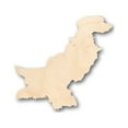 thumbnail image 1 of Unfinished Wood Pakistan Shape - Country - Craft - up to 46" Width DIY 5" / 1/4", 1 of 3